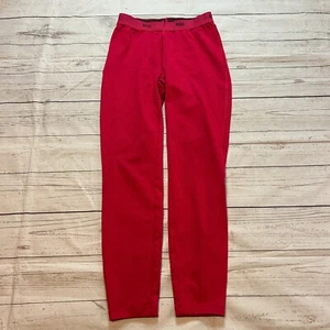 REI Ski Snowboard Snow Base Layer Thermal Pants Red Kids Small (8) - Picture 1 of 12