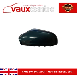 Astra H 2004-2009 Passenger Side Peacock Blue 21U Painted Door Wing Mirror Cover - Picture 1 of 2