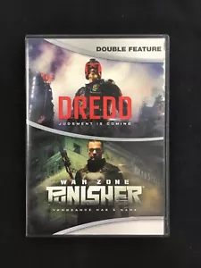 Dredd / Punisher War Zone - DVD Double Feature FREE SHIPPING - Picture 1 of 3