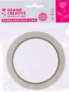 Adhesivo Doble Cara Extra Fuerte 12Mm X 16M - Imagen 1 de 1