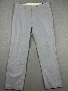 Polo Ralph Lauren Pants Mens 36x32 Blue White Striped Nautical Preppy Straight - Picture 1 of 7