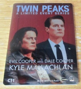 Rittenhouse Archives Twin Peaks Archives Metal Case Promo Card CT1 - NEW - Picture 1 of 2