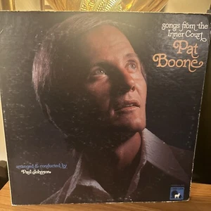 Pat Boone • Songs From The Inner Court • Signed/Autographed Vinyl LP • LL-1016 - Imagen 1 de 10