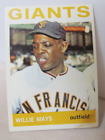 1964 Topps Baseball 150 Willie Mays A Little Water Damage Lower Right Coner