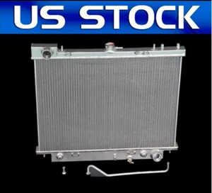 2 Row Aluminum Radiator Fit 1998-2004 Honda Passport Isuzu Rodeo 3.2L V6 CU2195  - Picture 1 of 7