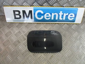 BMW F02 F04 SERIE 7 CUBIERTA CON SOLAPA DE RELLENO DE COMBUSTIBLE TAPA PUERTA NEGRO CARBONO 2008-2013 - Imagen 1 de 2