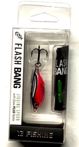 13 Fishing Flash Bang Unicorn Tears 1/4oz Jigging Spoon with Glow PLUS Rattle - Picture 1 of 19