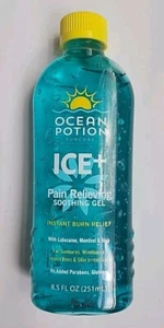 Ocean Potion Suncare ICE ICE+ Skin Repair Gel Burn Relief 8.5 oz Blue New - Picture 1 of 2