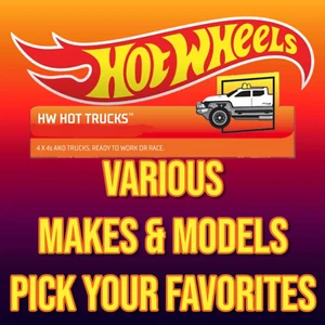 🔥 Hot Wheels 🔥 HOT TRUCKS Various Makes & Models Pick Your  Favorites! - Picture 1 of 19