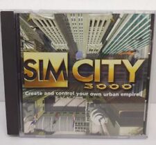 SimCity 3000 (PC, 1998) Complete Game jewel case tested - FREE TRACKED SHIPPING