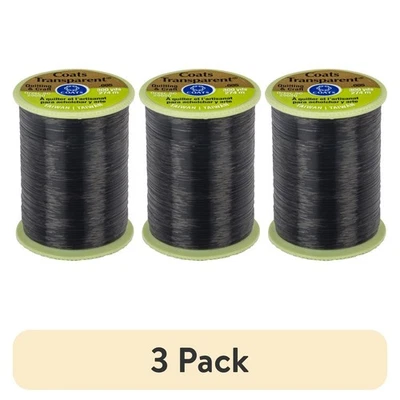 3 Pack Nylon Monofilament Thread 300 Yards Size 005 Invisible Sewing Crafting - Image 1 of 4