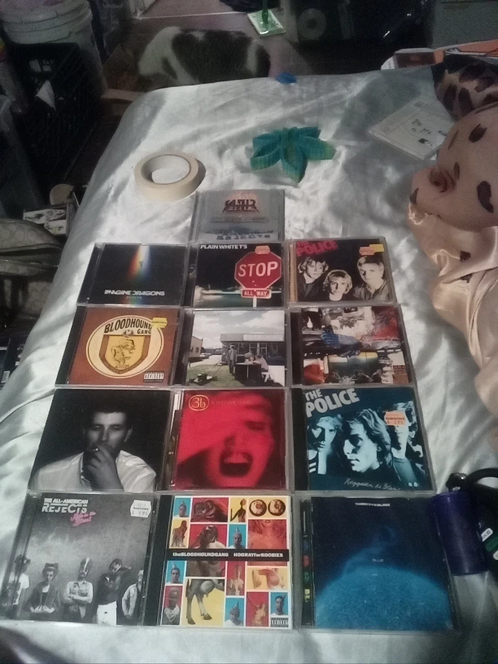 Iconic CDS Lot of 13 Classic Rock Pop Various Artists Including AAR The Police Foto 1 de 4