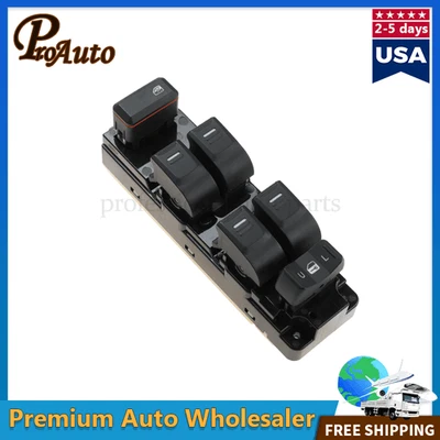 Interruptor de control de ventana maestro para 04-12 Chevy Colorado/GMC Canyon/Hummer H3/H3T Foto 1 de 4