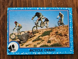 1982 Topps ET The Extra Terrestrial Trading Card #65 Bicycle Chase! - Picture 1 of 2