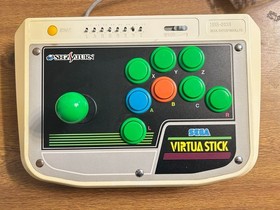 Sega Saturn Virtua Stick HSS-0136 Arcade Fight Stick Tested Japan SS Controller