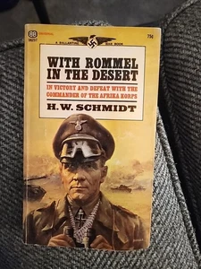 WITH ROMMEL IN THE DESERT (Ballantine Paperbooks, 1967) H. W. Schmidt - Bild 1 von 8