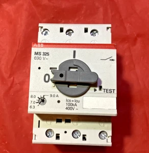 ABB MS325-9.0 Manual Motor Starter (6.3 - 9.0 A) - Picture 1 of 3
