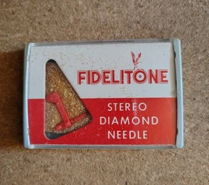 NOS Fidelitone Astatic 133 AC-321DS  Diamond Needle Stereo Turntable Made In USA - Picture 1 of 3