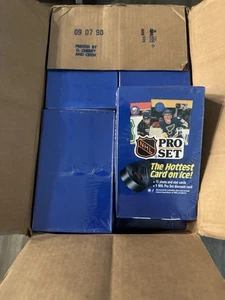 1990-91 Pro Set Hockey Series 1 Case (20-Boxes) See Description - Picture 1 of 5