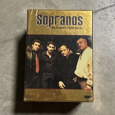 The Sopranos Complete Third 3rd Season VHS 5 Tape Set HBO Series 2002 NEW Sealed - Image 1 of 4