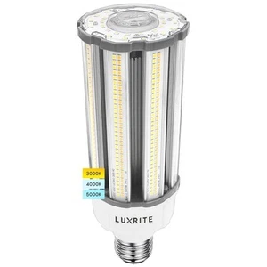 Luxrite 36W/54W/63W LED Corn Light Bulb 3 CCT Up to 9300 Lumens E39 Base - Picture 1 of 7