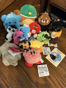 GRAN LOTE DE CATORCE MINI PELUCHES Y LLAVEROS DIFERENTES KIRBY TY ENVÍO GRATUITO - Imagen 1 de 20