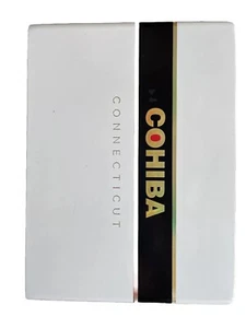 Cohiba Connecticut Red Dot glossy White Empty Toro Tubo Box 8"x10.75"x 2"EUC - Picture 1 of 7