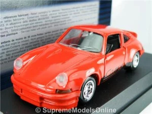 PORSCHE 911 MODEL CAR CARRERA RED SPORTS COUPE 1:43 SCALE SOLIDO 1808 CLASSIC K8 - Picture 1 of 4
