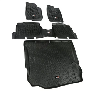 Rugged Ridge 12988.04 All Terrain Floor Liner Fits 11-18 Wrangler (JK) - Picture 1 of 6