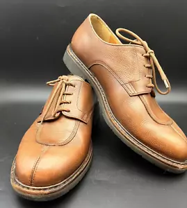 Vtg Mephisto Air-Relax Goodyear Men's Oxford Shoe Size US 10 British Tan France - Picture 1 of 7