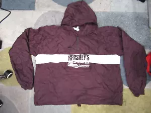 Rara giacca a vento vintage Hershey's Chocolate S'mores pieghevole su se stessa - Foto 1 di 12