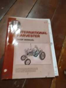 IT SHOP SERVICE MANUAL REPAIR BOOK INTERNATIONAL IH A B C MD CUB MTAD D6 SUPER - Bild 1 von 5