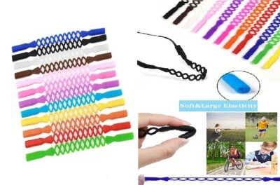 DR JON Kinder Elastisch Funky Sport Riemen Brille/Sonnenbrille Anti-Rutsch Halter. UK VERKÄUFER