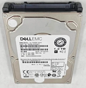 Disque dur disque dur SAS 1,2 To dell TOSHIBA AL15SEB12EPY EMC Enterprise 15 mm 2,5" - Photo 1/2