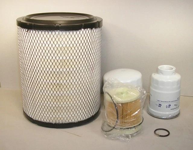 Isuzu Diesel NPR-HD, NQR, NRR 4HK1 воздушный масляный топливный фильтр комплект 2008 - 2009 4 шт. - Изображение 1 из 1