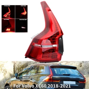 Left Driver LED Rear Tail Light Brake Lamp For Volvo XC60 2018 2019-2024 W/Bulbs - Bild 1 von 20