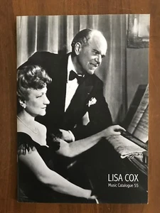 Lisa Cox MUSIC CATALOGUE 55 Autograph Manuscript Letters Books Libretti Ephemera - Picture 1 of 7