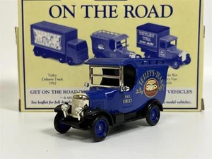 Bull Nose Morris Delivery Van 1926 Tetley Tea Bags On The Road Lledo TTB1D - Picture 1 of 8