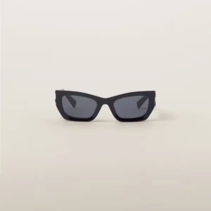New Miu Miu Glimpse 09WS Black with Dark Grey Lenses Sunglasses - Picture 1 of 5