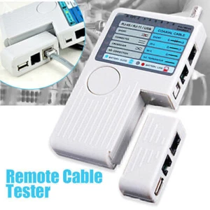 4in1 Telefon Netzwerkkabel Kabeltester LAN USB RJ45 RJ11 BNC Tester Prüfgerät DE - Bild 1 von 1