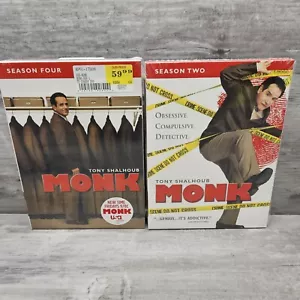 Monk DVD Seasons 2 4 Brand New Sealed - Picture 1 of 9