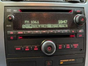 Audio Equipment Radio AM-FM-CD-DVD-MP3 Opt Uva Fits 07 ACADIA 375669 - Imagen 1 de 12