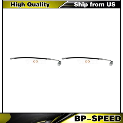 Dorman Front Brake Line Brake Hose Set of 2PCS For Ford F-250 1980-1989 — 第 1/3 张图片