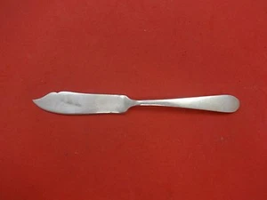 Spitz antik von mexikanischem Sterling Fisch Messer flacher Griff alle Sterling 7 3/4" - Bild 1 von 1