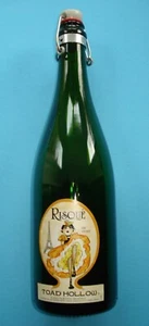 RISQUE TOAD HOLLOW VIN VIVANT SPARKLING WINE EMPTY BOTTLE PRODUCT OF FRANCE - Picture 1 of 6