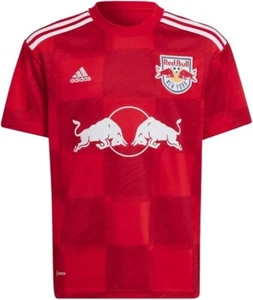 New York Red Bulls Youth 2022 Away Jersey - Red - Picture 1 of 4