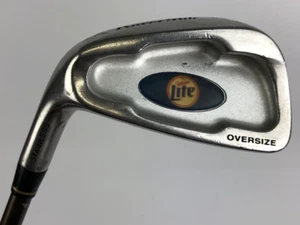 Miller Lite Beer x Power Bilt Golf Single Left Hand 8 Iron Golf Club - RARE LOOK - Picture 1 of 9