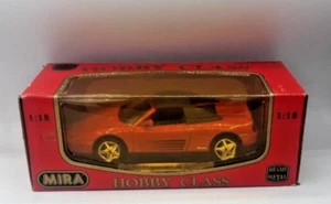 Mira 1:18 Hobby Class Ferrari 348 Spider 1992 ROSSA BOX Gd14 - Foto 1 di 1