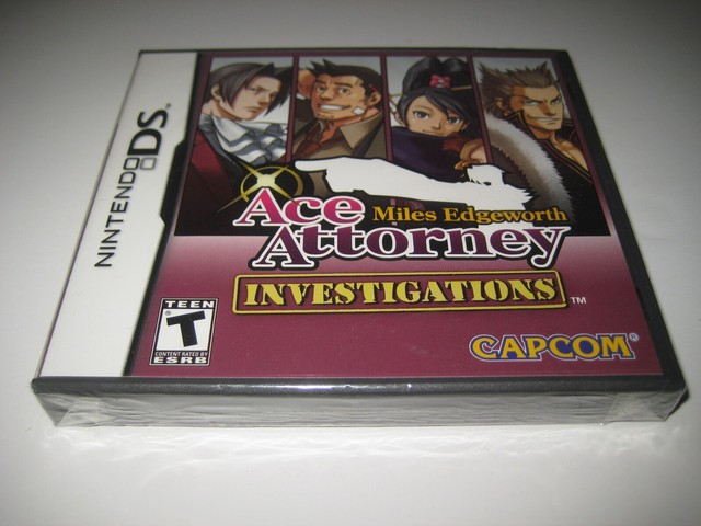 Ace Attorney Investigations: Miles Edgeworth [Nintendo DS DSi] — MyShopville