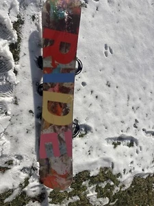 Snowboard- ride brand. regular rider . 5ft long. size 10-12 bindings - Picture 1 of 2